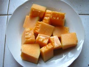 哈密瓜橙子怎么吃,夏日清新果味双享攻略